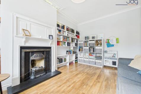 Feature fireplace in living room