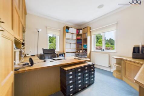 Double Bedroom with built in storage - used as an office