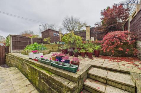 Northwest facing tiered garden