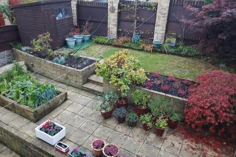 Northwest facing tiered garden