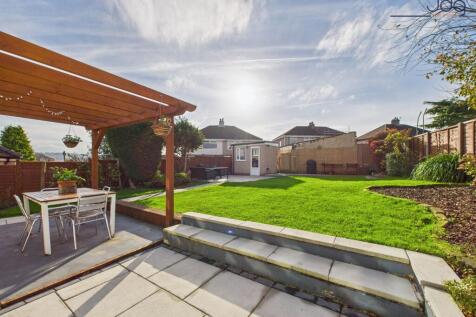 Seating area with views across the garden