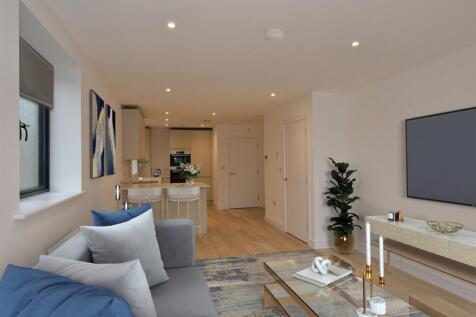Kitchen/Living Staged
