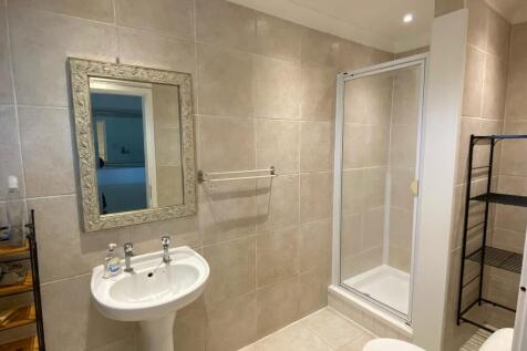 Downstairs shower