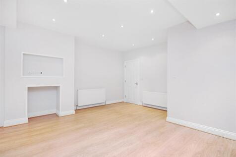 Full width reception, open plan kitchen