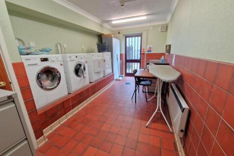 Communal laundry room 