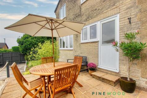 rear patio seating area