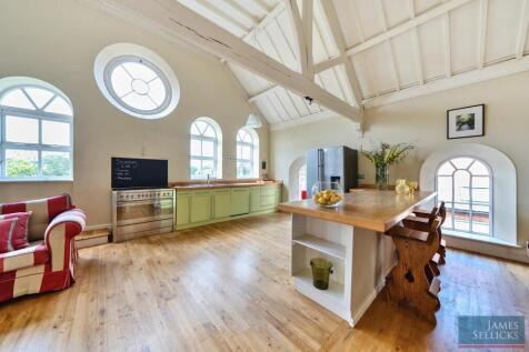 Open plan living dining kitchen