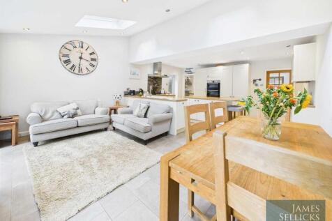 Open plan living dining kitchen