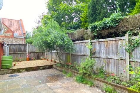 Rear patio