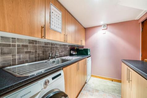 Basement utility room