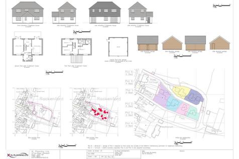 PP 02 Rev B 3 Bedroom house plans and elevations