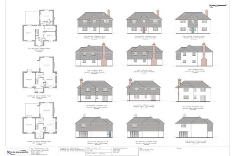PP 01 4 Bedroom house plans and elevations (3)