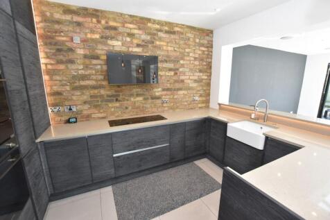 Open Plan Reception And Kitchen