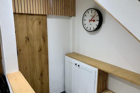 Under stairs