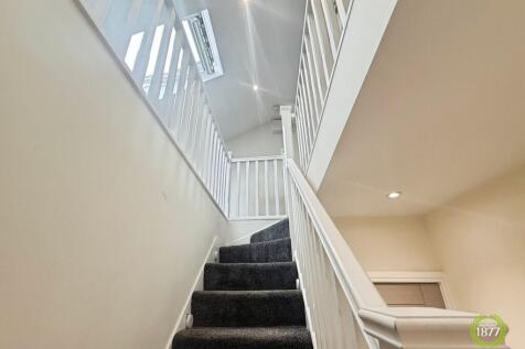 Stairs to master bedroom