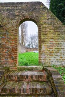 Entrance to walled garden