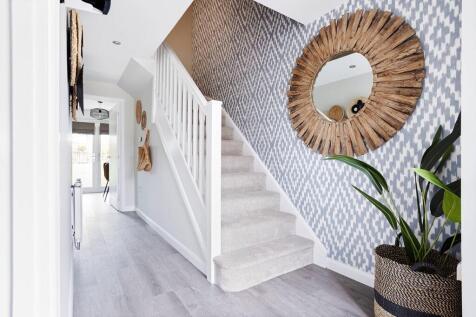 The Blair has a bright hallway