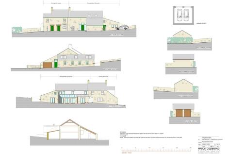 Proposed elevations