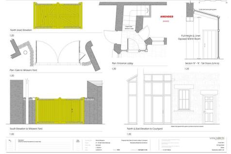 Proposed elevations