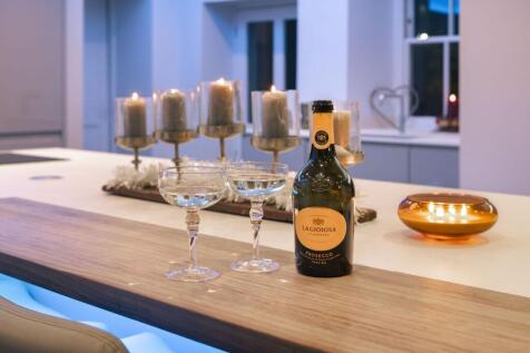 Mint House Kitchen at Christmas