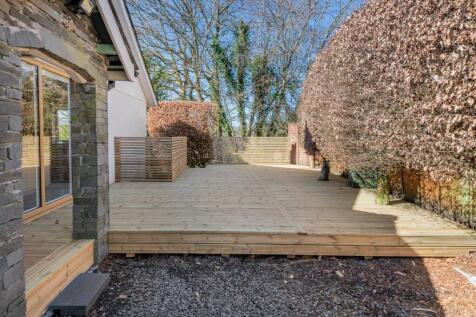 Decking Area From The Kitchen