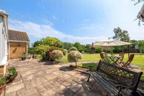 Rear garden and patio