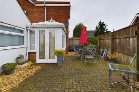 Side patio area