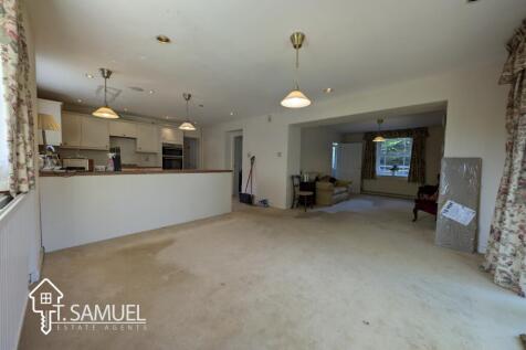 Living room and kitchen
