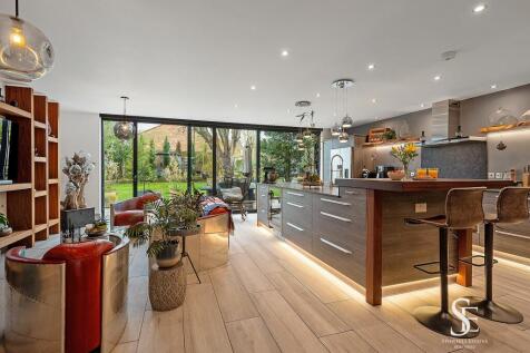 Kitchen and Family Room