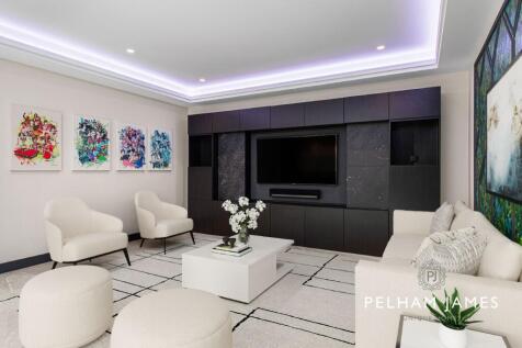 Open Plan Kitchen/Living Area, Birch Field House, Belmesthorpe (Virtually Staged Image)