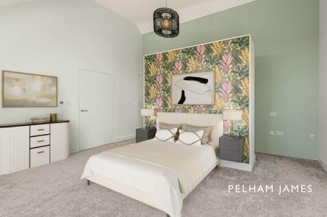 Principal Suite, Birch Field House, Belmesthorpe (Virtually Staged Image)