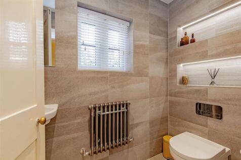 Fully Tiled Separate WC