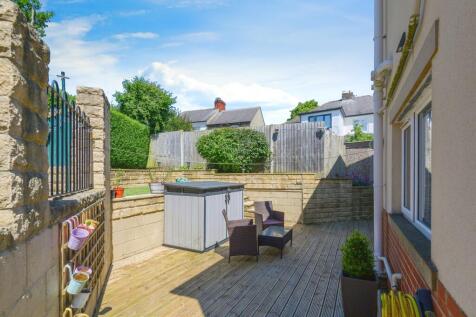 Rear of property