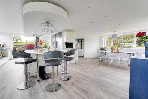 Living area on the top floor