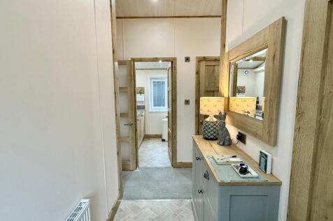 Entrance hall and handy utility room