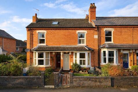 Front of house with cute garden