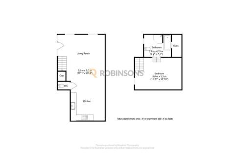 Broomsticks Barn LU6 2HS - 1. Floor - 2D Floor Pla