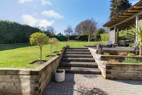 Steps to lawn