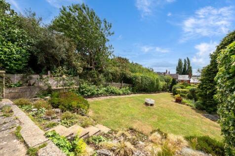 Terraced rear garden