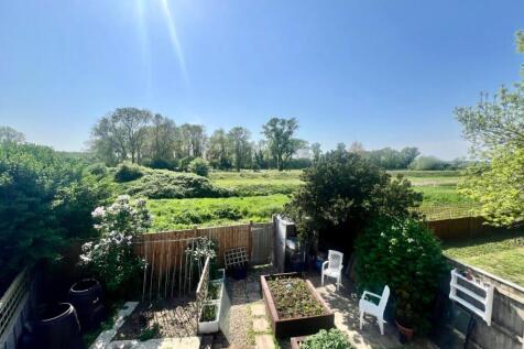 Rear view from barn
