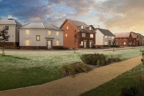 Exterior view of our 3 bed Lutterworth and 4 bed Alnmouth homes