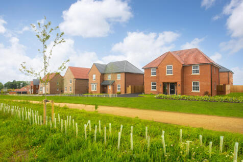 Outside view of 4 bedroom homes at Doxford Green