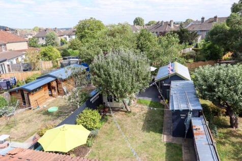 Down onto the garden