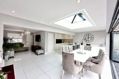 Open plan living area