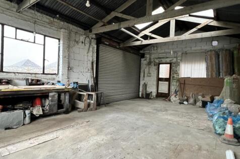 Detached double garage