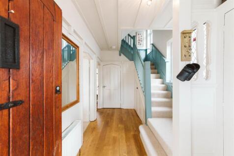 Hallway with panelling