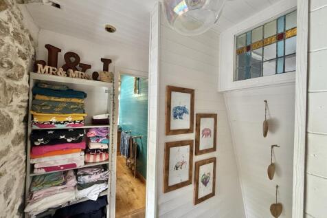 Landing with Stained Glass