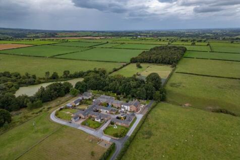 Aerial shot of Hawksdale Pastures development