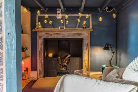 Feature fireplace in Bedroom 2