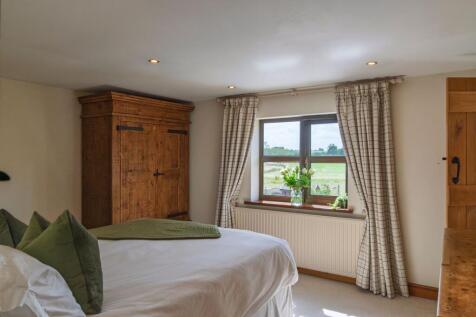 Bedroom 3 with open countryside views to the back